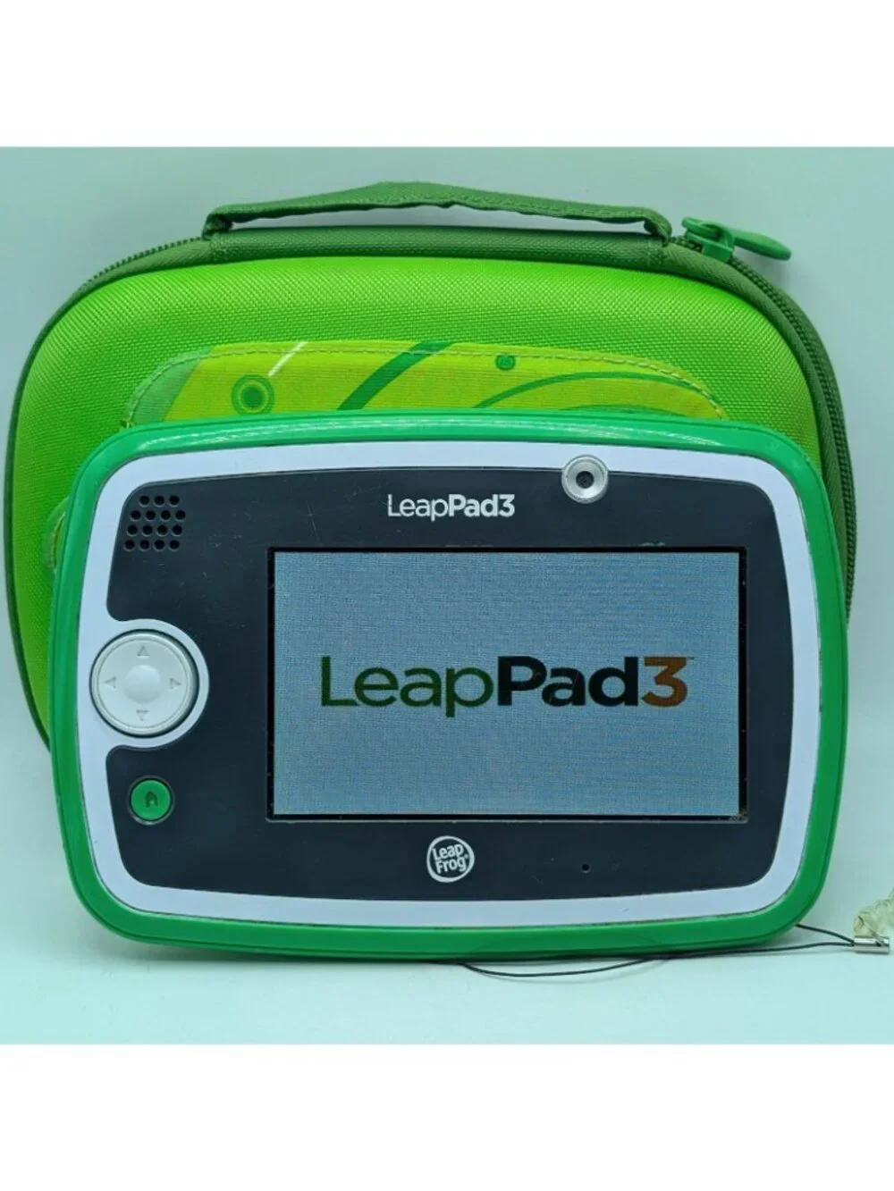 LeapFrog LeapPad3 Green Kids Educational Learning Tablet +Case Only Tested WORKS